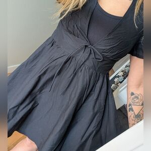 H&M Black Mini Dress